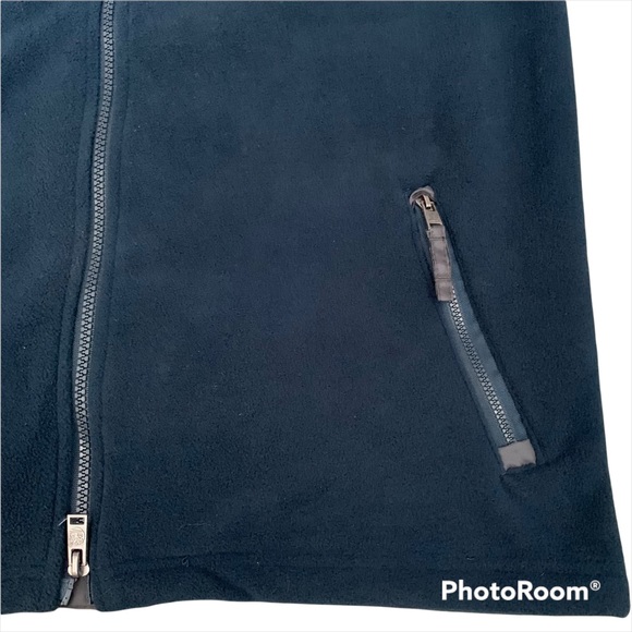 Boy’s Timberland fleece zippered jacket dark blue Large 14 / 16 - Picture 4 of 8